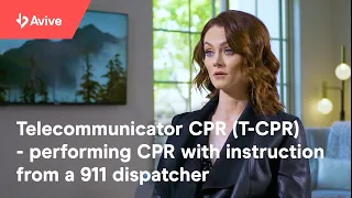 Telecommunicator CPR (T-CPR) - performing CPR with instruction from a 911 dispatcher