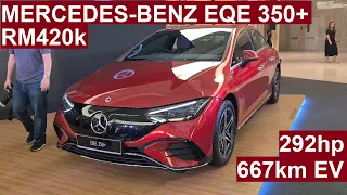 2022 Mercedes-Benz EQE 350 - E-Class-sized EV with 670km range at RM420k | EvoMalaysia.com