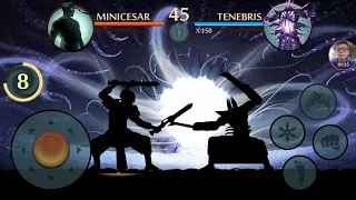 Shadow Fight 2 - Tenebris(Último chefe do Submundo) |MiniCesar