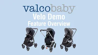 Velo Pram Stroller Demo: Feature Overview | Valcobaby