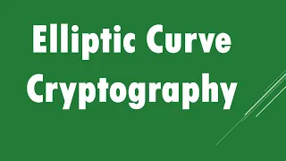 Elliptic Curve Cryptography Step by Step in Arabic محاضرات التشفير بالعربي