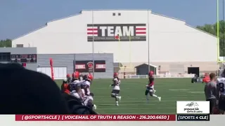 Browns Training Camp Highlights From Baker Mayfield, Odell Beckham, & More - Sports 4 CLE, 8/24/21