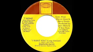 1976 HITS ARCHIVE: I Want You - Marvin Gaye (stereo single version--#1 R&B hit)
