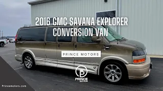 2016 GMC Savana Explorer Conversion Van Walkthrough! Better than a Cadillac??