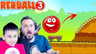 YİNE HİLE YAPTI! GİZLİ GEÇİTLER BULDUK | REDBALL 3 KIRMIZI TOP OYNUYORUZ