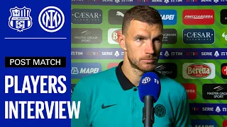 SASSUOLO 1-2 INTER | DZEKO + DIMARCO EXCLUSIVE INTERVIEWS [SUB ENG] 🎤⚫🔵🤩