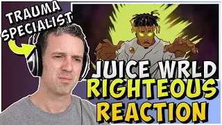 This was HARD to hear - Psychotherapist REACTS to Juice Wrld Righteous