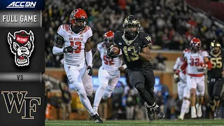 NC State vs. Wake Forest Full Game | 2021 ACC Football