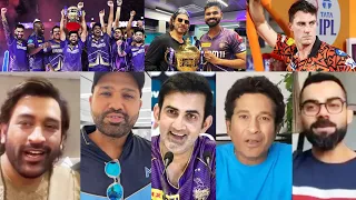 Famous Reaction on Kolkata Knight Riders Won Their 3rd IPL Title - KKR vs SRH Reaction