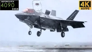 Giza to Gaza to Jerusalem in 20 minutes! Drum & Bass/ SYNTH METAL - RAF F-35B - 4K 60FPS