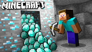 Wer schaft es zuerst den Dia zu Finden in Minecraft!