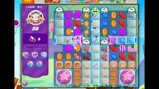 Candy Crush Saga Level 11856 - 22 Moves  NO BOOSTERS