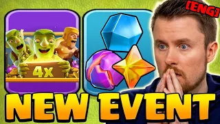 NEW EVENT and 4x ORE BONUS and MORE (Clash of Clans)