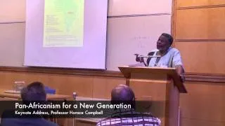 Pan-Africanism for a New Generation.-Professor Horace Campbell Part 1