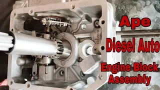 ape diesel auto engine block assembly