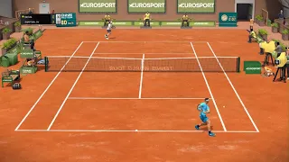Nice NADAL'S POINT on CLAY!!