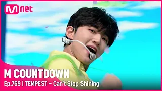 [TEMPEST - Can't Stop Shining] #엠카운트다운 EP.769 | Mnet 220908 방송