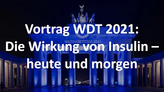 Die Wirkung von Insulin – heute und morgen – mit Diskussion am Ende (Weltdiabetestag 2021)