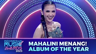 JADI YANG TERBAIK! Mahalini Pemenang Album Of The Year | INDONESIAN MUSIC AWARDS 2023