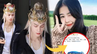 White Hart will tape "Running Man" Season 12 on March 28. Luo Yunxi's new look with white hair and l