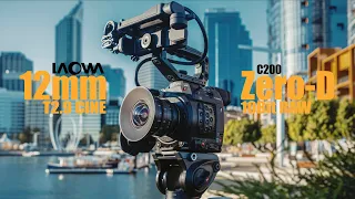 Laowa 12mm T2.9 Cine 4K 50p/60p Video Test (Shot it on Canon C200 in 10Bit)