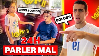 ON PARLE MAL A NOTRE FRÈRE PENDANT 24H 🤬 ( il veux nous frapper)