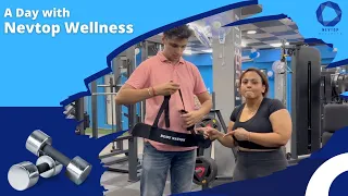 Today, i am at Premium & Biggest Gym in Palam @Newtopwellness