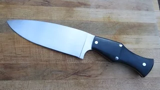 MAKING A CHEF'S KNIFE