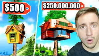 DŮM NA STROMĚ ZA 500$ vs 250.000.000$ ?! (GTA 5)
