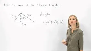 Area of a Triangle | MathHelp.com