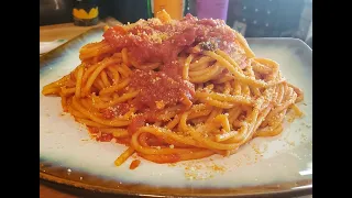 Rao's Roasted Garlic Sauce with Rao's Spaghetti | Dansoy Cook POV