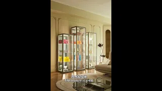 Fashion bag storage cabinet