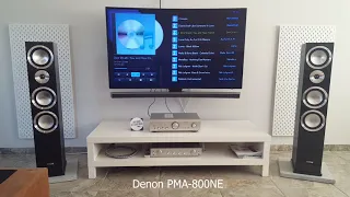 Onkyo A-9050 vs Denon PMA-800NE test 2