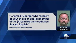 Court documents: Man arrested in slaying of Edmond man has ties to Aryan Brotherhood