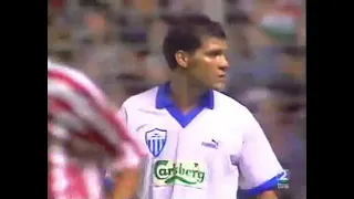 Copa UEFA 1994/1995: Athletic Bilbao 3-0 Anorthosis (27/09/1994). Narración en español.