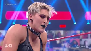 Rhea Ripley vs Asuka, Charlotte Flair Attacks Asuka& Ripley   RAW 12 4 21