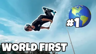 LANDED WORLD FIRST ON SCOOTER AT THE SKATEPARK ! (Europe Road Trip #1 🇫🇷)