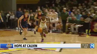 Hope basketball wins over Calvin at rivalry game