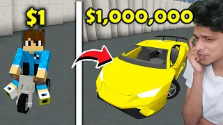 Upgrading 1$ CAR To 1,000,000$ CAR in Mineecraft !!! Perfect Gaming Machan | PGM | Malayalam |
