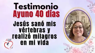 JESUS SANÓ MIS VÉRTEBRAS  Y REALIZÓ MILAGROS EN MI VIDA MisionRuah