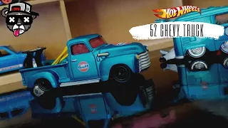 52 Chevy Gulf Hot Wheels Custom