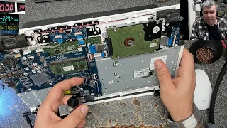 Hp 15-ay022na -motherboard repair no power/not charging