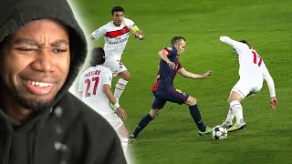 A PURE MASTERMIND!! Andrés Iniesta - When Football Becomes Art Reaction