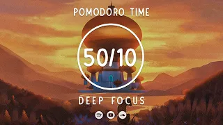50 Minute Timer 📚 Focus Study Mix 📚 Lofi Pomodoro Timer 50/10 📚 3 x 50 min