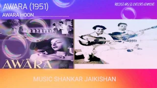 AWARA HOON I RAJ KAPOOR I SHANKAR JAIKISHAN