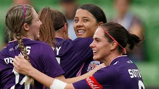 Sam Kerr curling effort to win it for Perth | KEEPUP Archive