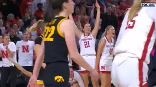 Last two minutes of Iowa vs Nebraska