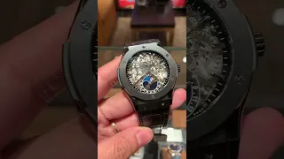 Hublot classic fusion aerofusion moonphase black magic