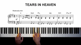 Eric Clapton - Tears in Heaven | Piano Cover + Sheet Music