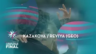 Kazakova / Reviya (GEO) | Ice Dance Free Dance | ISU GP Finals 2019 | Turin | #JGPFigure